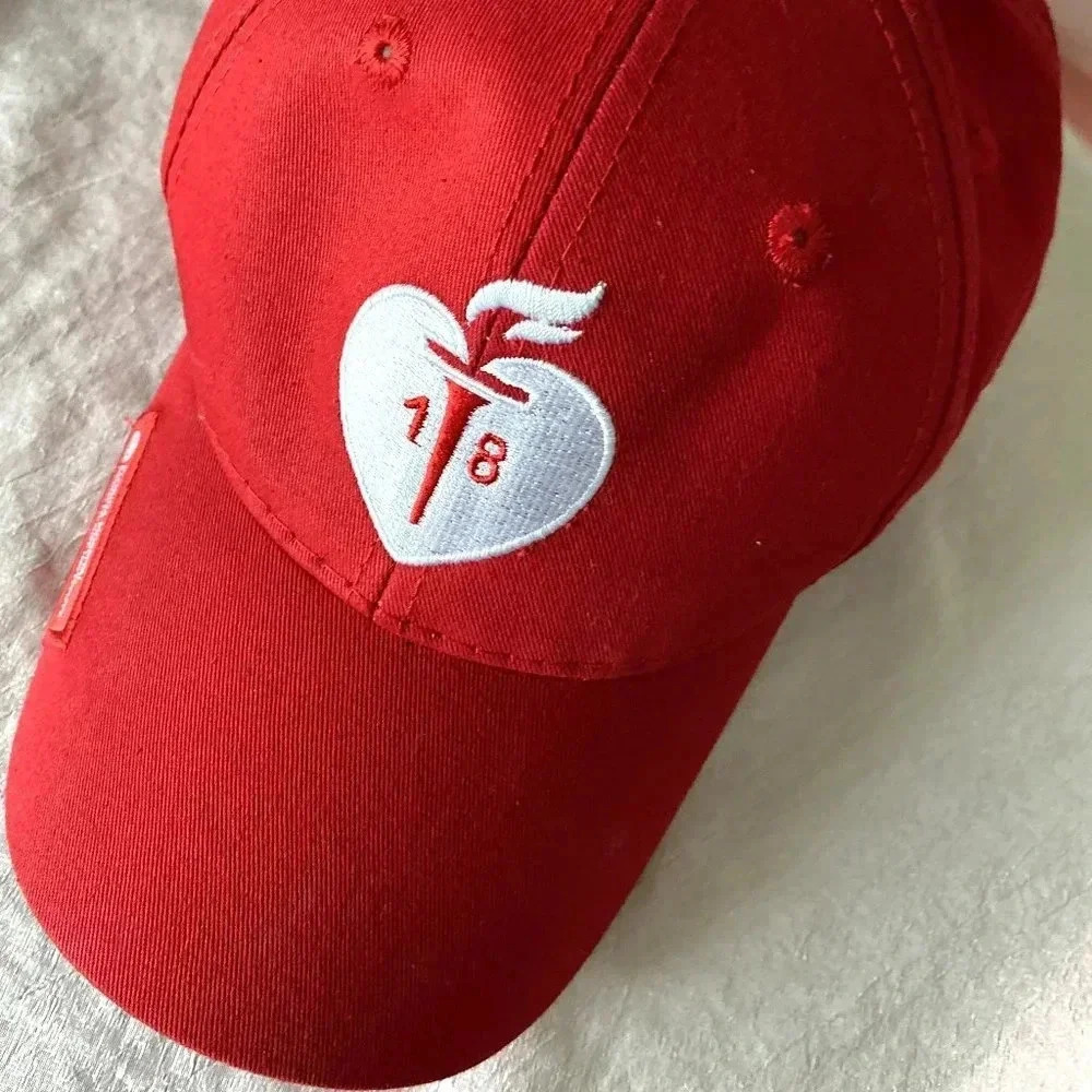 Florida Hospital Pepin Heart Institute Heartwalk Unisex Red Hat